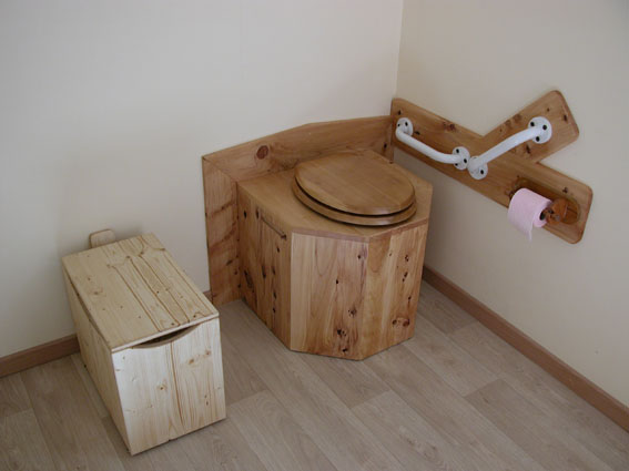 photo des toilettes sèches