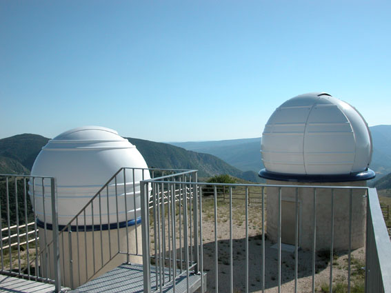 photo des coupoles depuis le toit terrasse de l'annexe